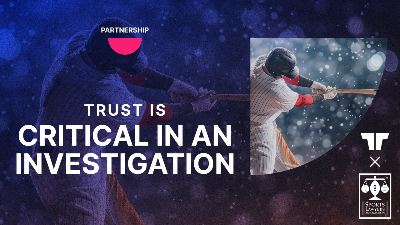 RR-MLB - vid 03 Trust is critical in an investigation